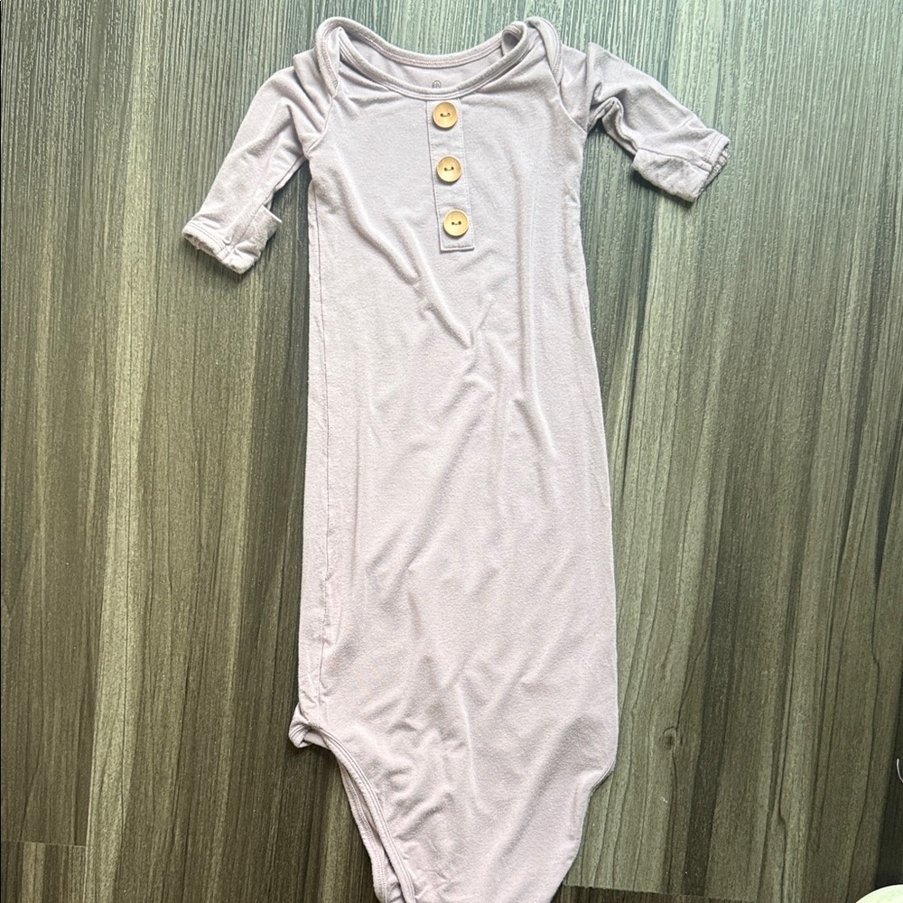 Caden Lane Lavender One Piece with Wooden Buttons